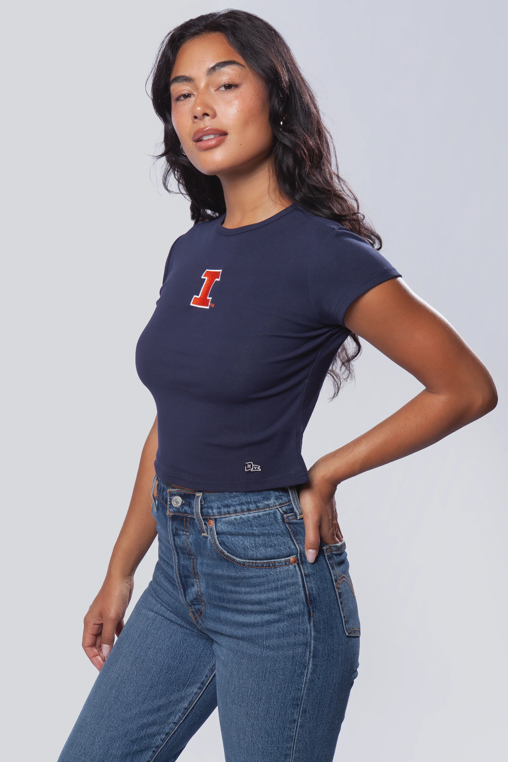 University of Illinois Baby Tee - Image 2