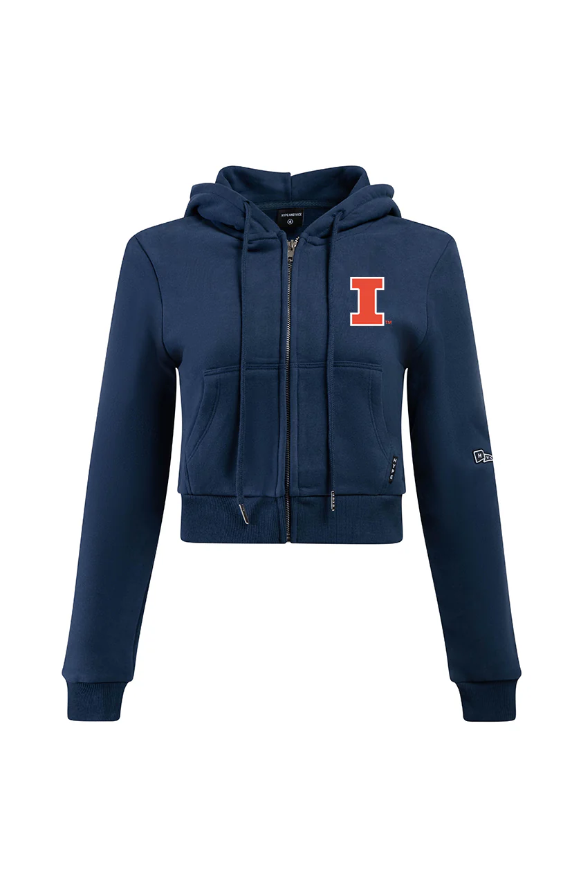 University of Illinois  Mia Zip Sweater - Image 3