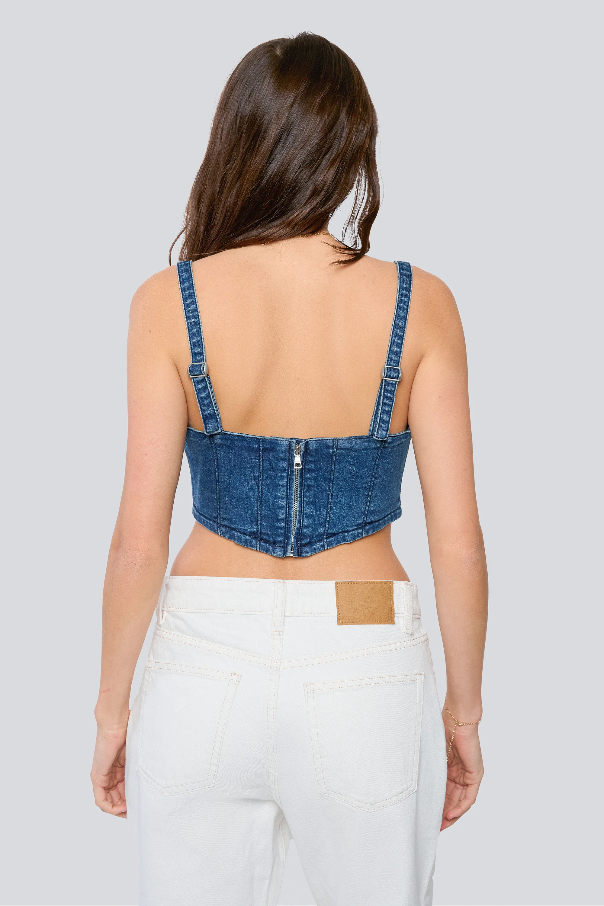 University of Iowa Denim Corset - Image 4