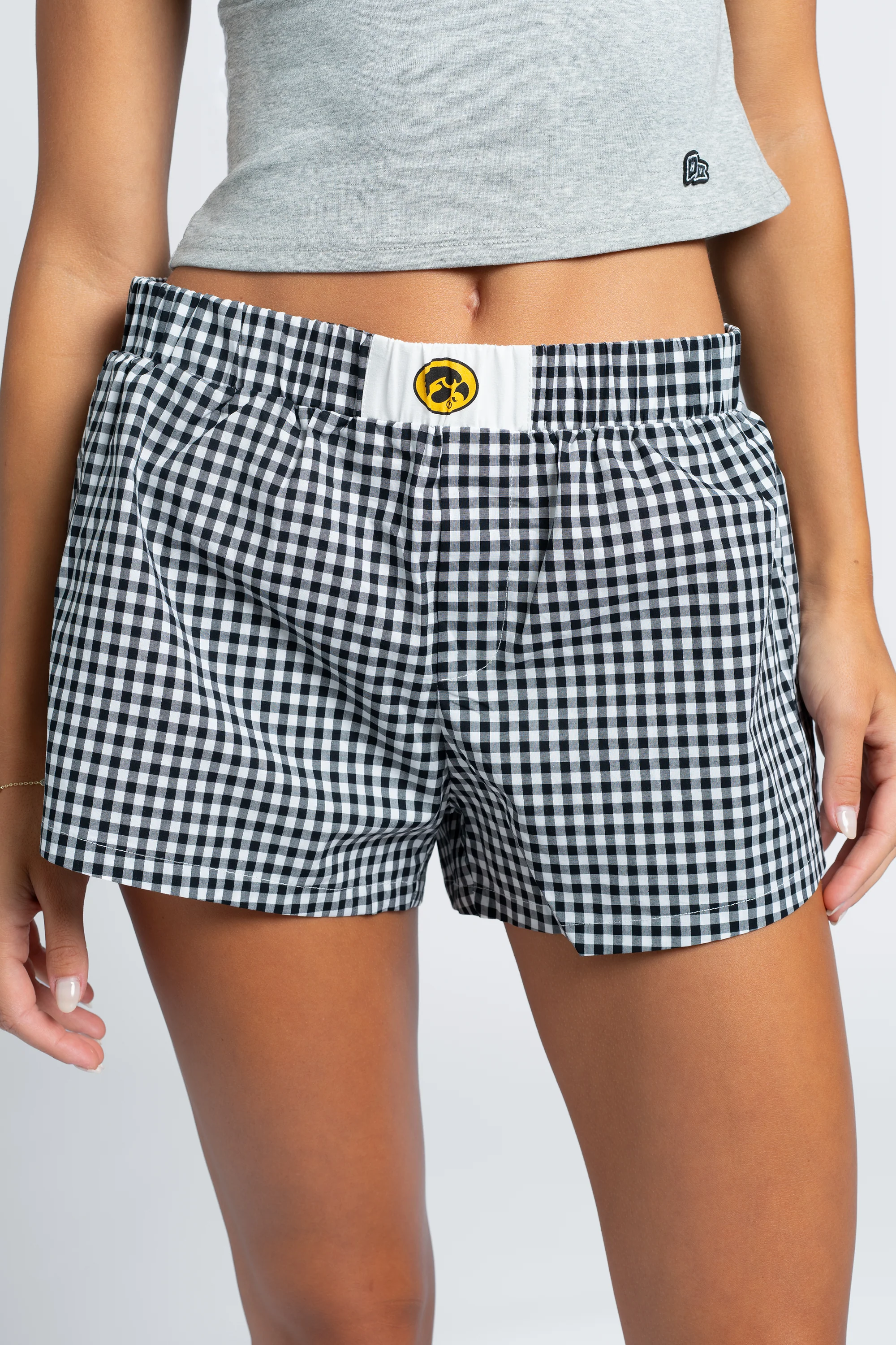 University of Iowa Gameday Gingham Shorts - Image 3