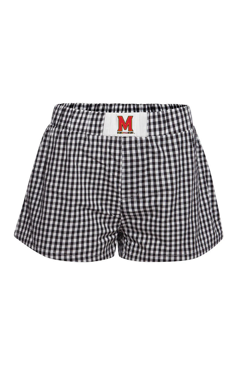 University of Maryland Gameday Gingham Shorts - Image 6