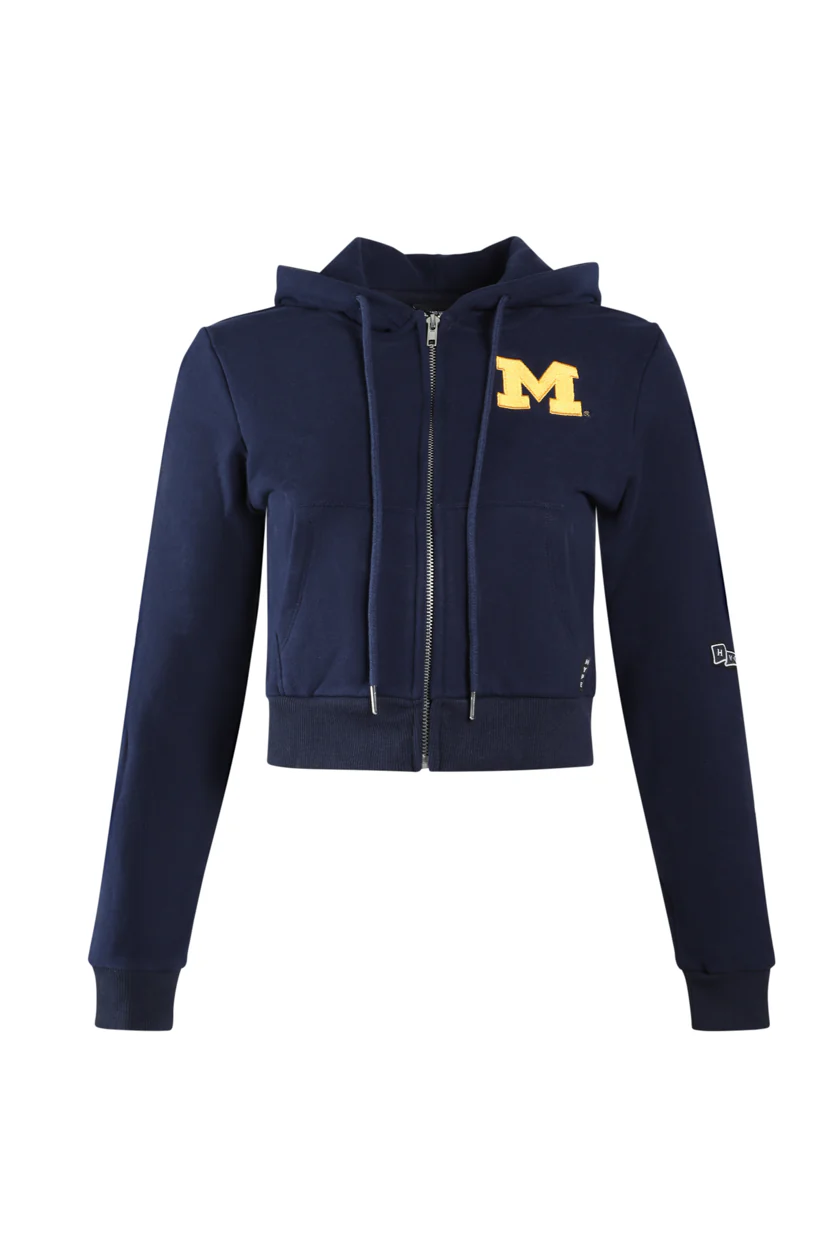 University of Michigan Mia Zip Sweater - Image 2