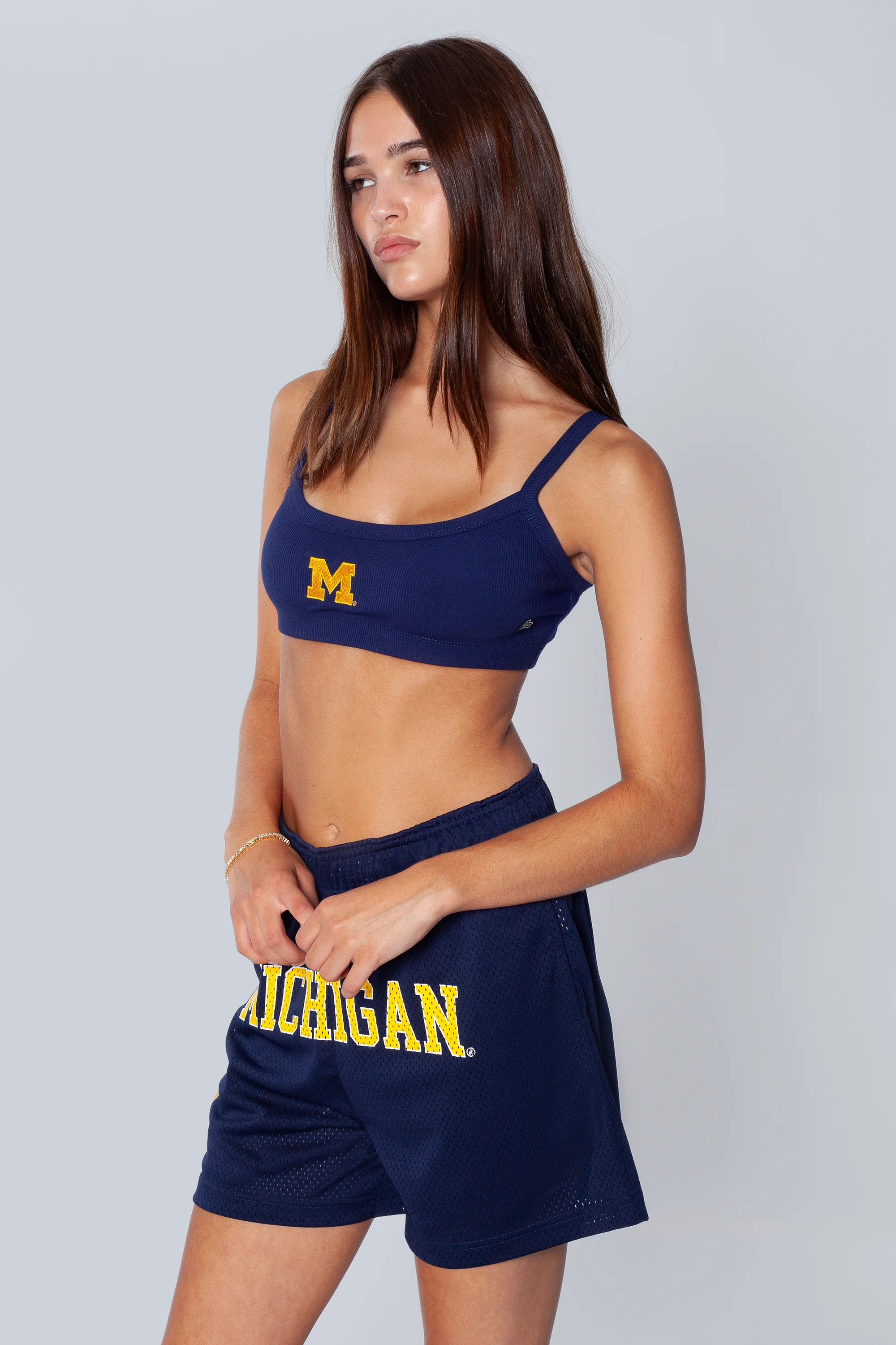 University of Michigan Rib Bra Top - Image 3