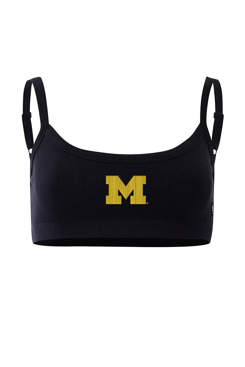 University of Michigan Rib Bra Top - Image 9