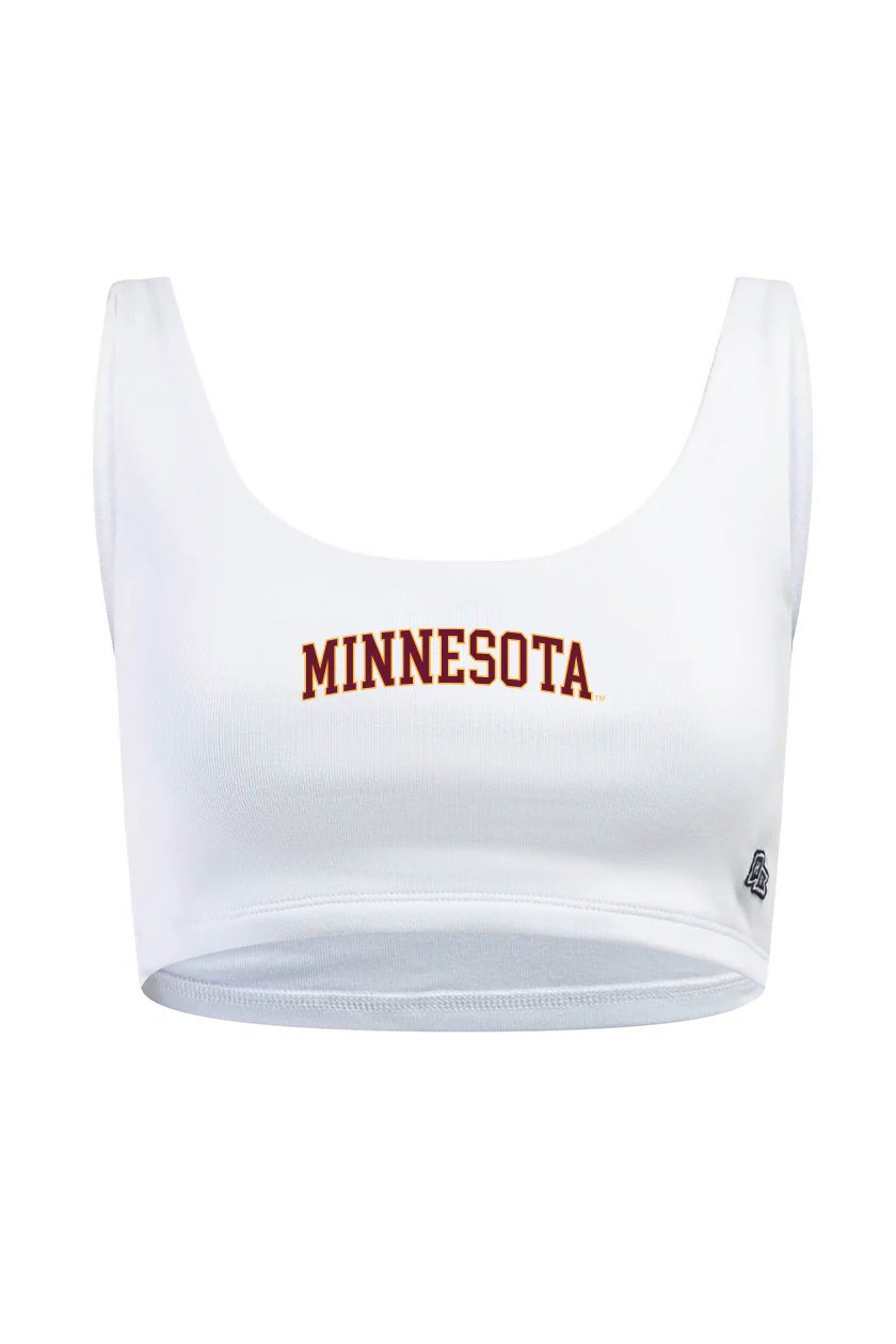 University of Minnesota Scoop Neck Crop Top - Image 8