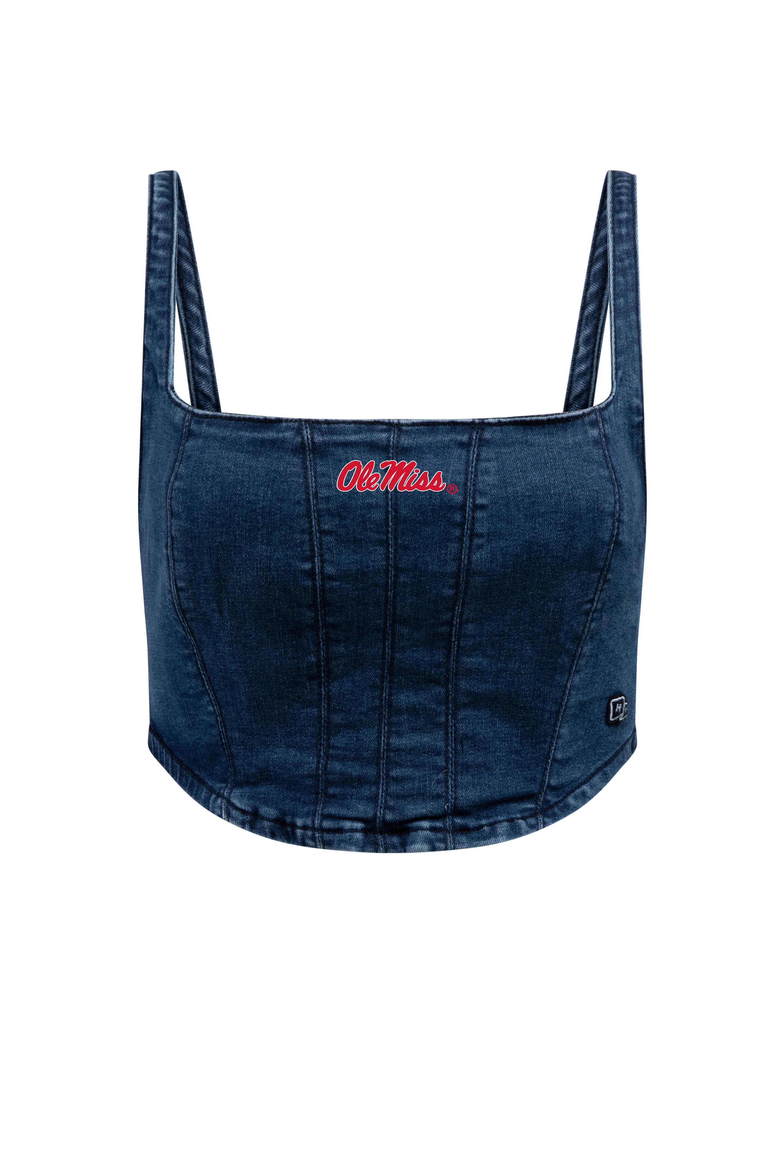 Ole Miss Denim Corset - Image 4