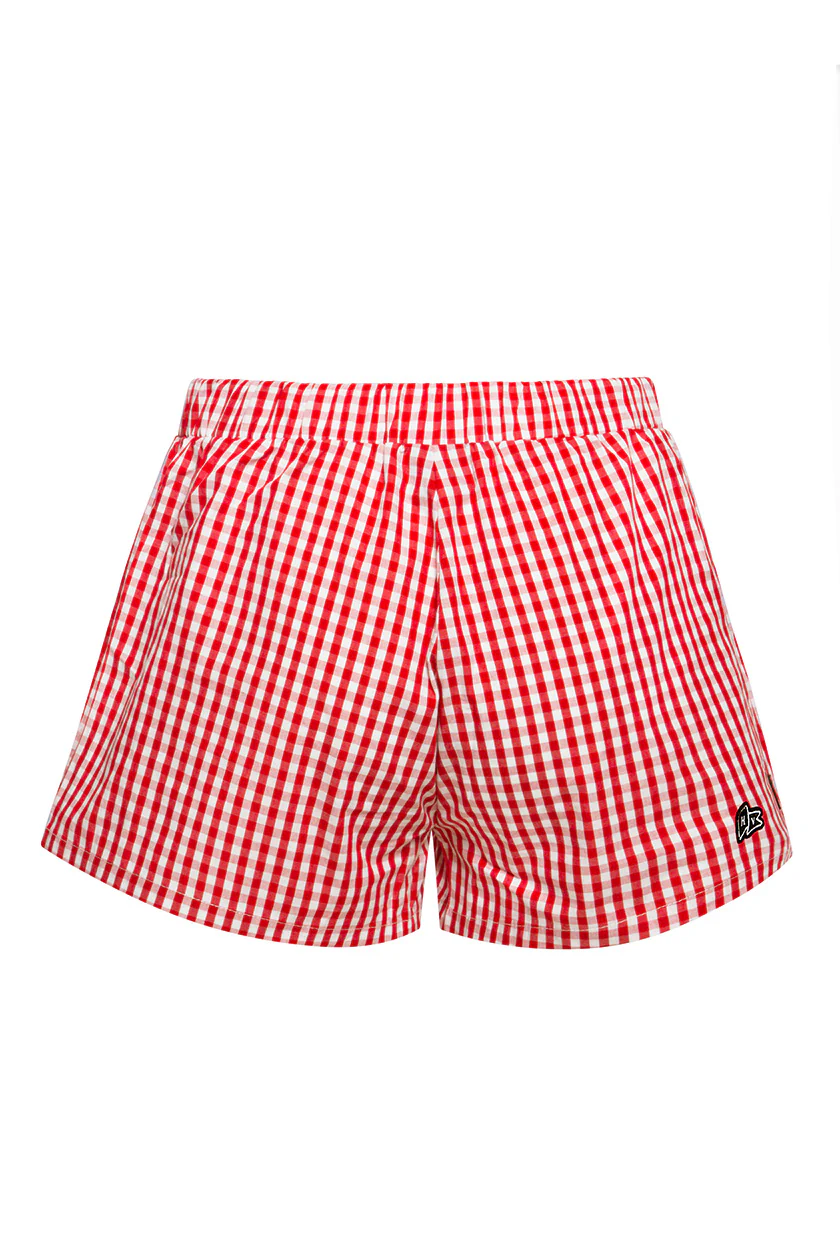 University of Nebraska Gameday Gingham Shorts - Image 6