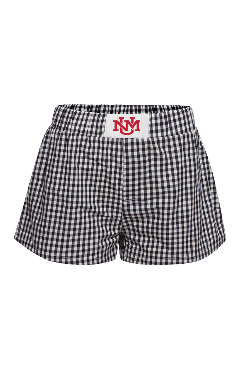 University of New Mexico Gameday Gingham Shorts - Image 3