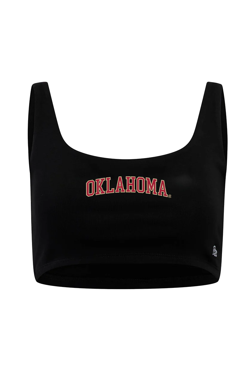 University of Oklahoma  | Scoop Neck Crop Top - Image 12