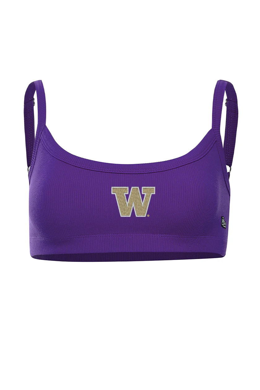 University of Washington Rib Bra Top - Image 4