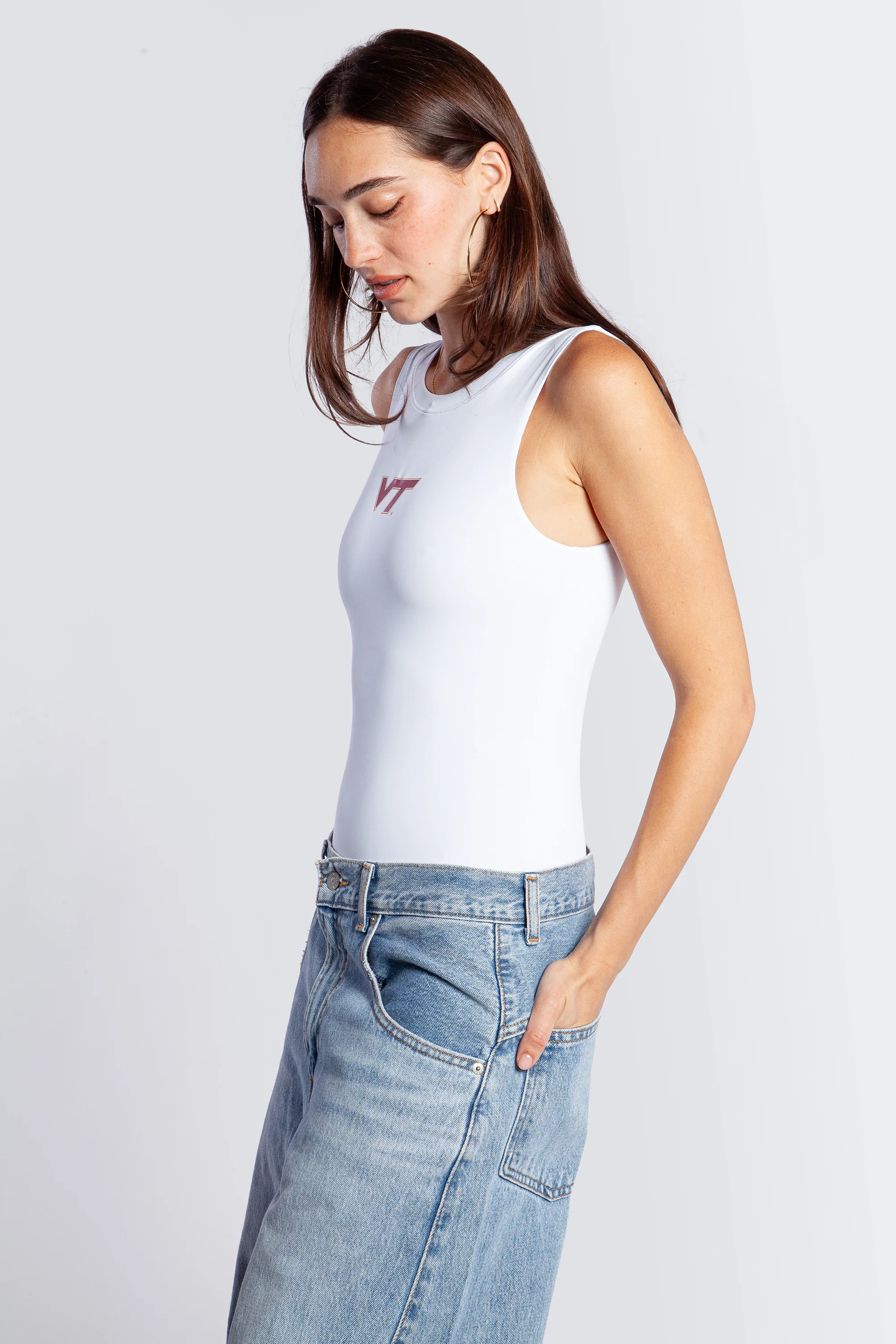 University Virginia Tech Contouring Bodysuit - Image 2