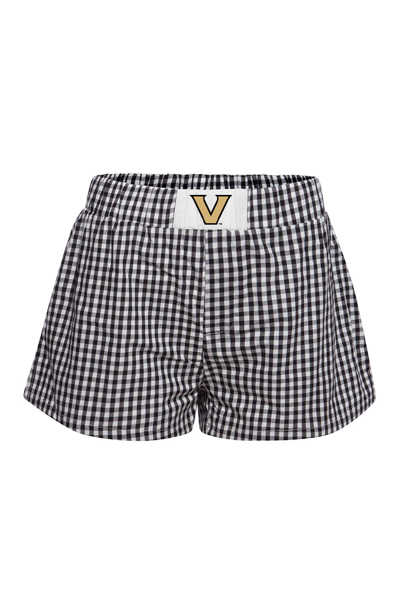 Vanderbilt Gameday Gingham Shorts