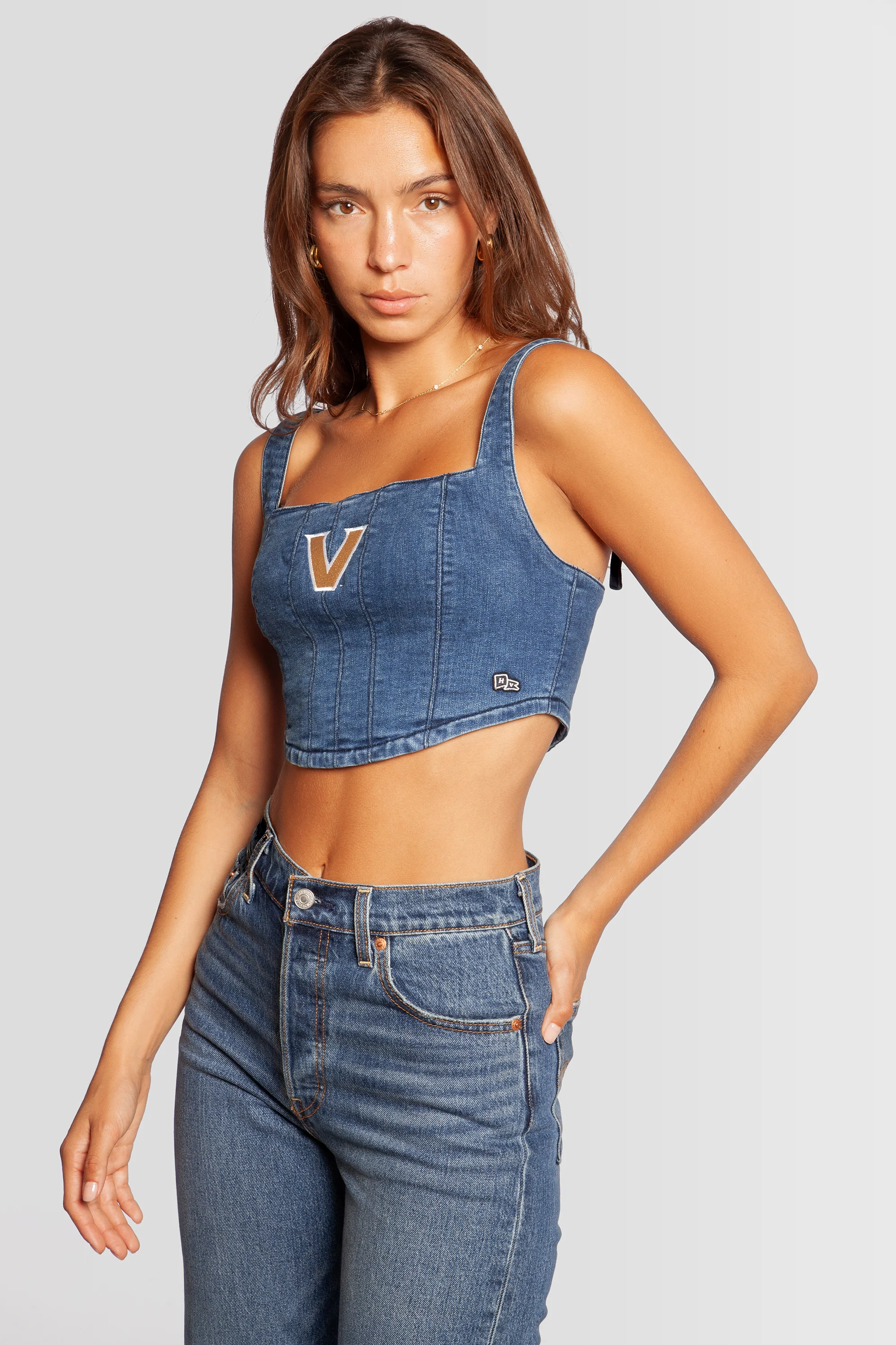 Vanderbilt University Denim Corset - Image 2