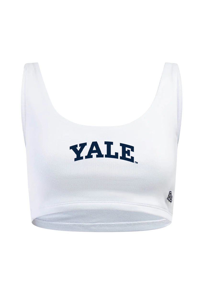 Yale University Scoop Neck Crop Top - Image 4