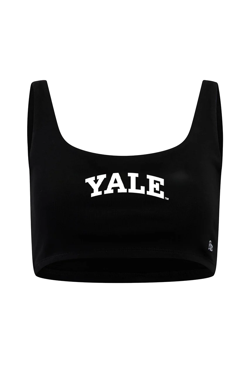 Yale University Scoop Neck Crop Top - Image 6