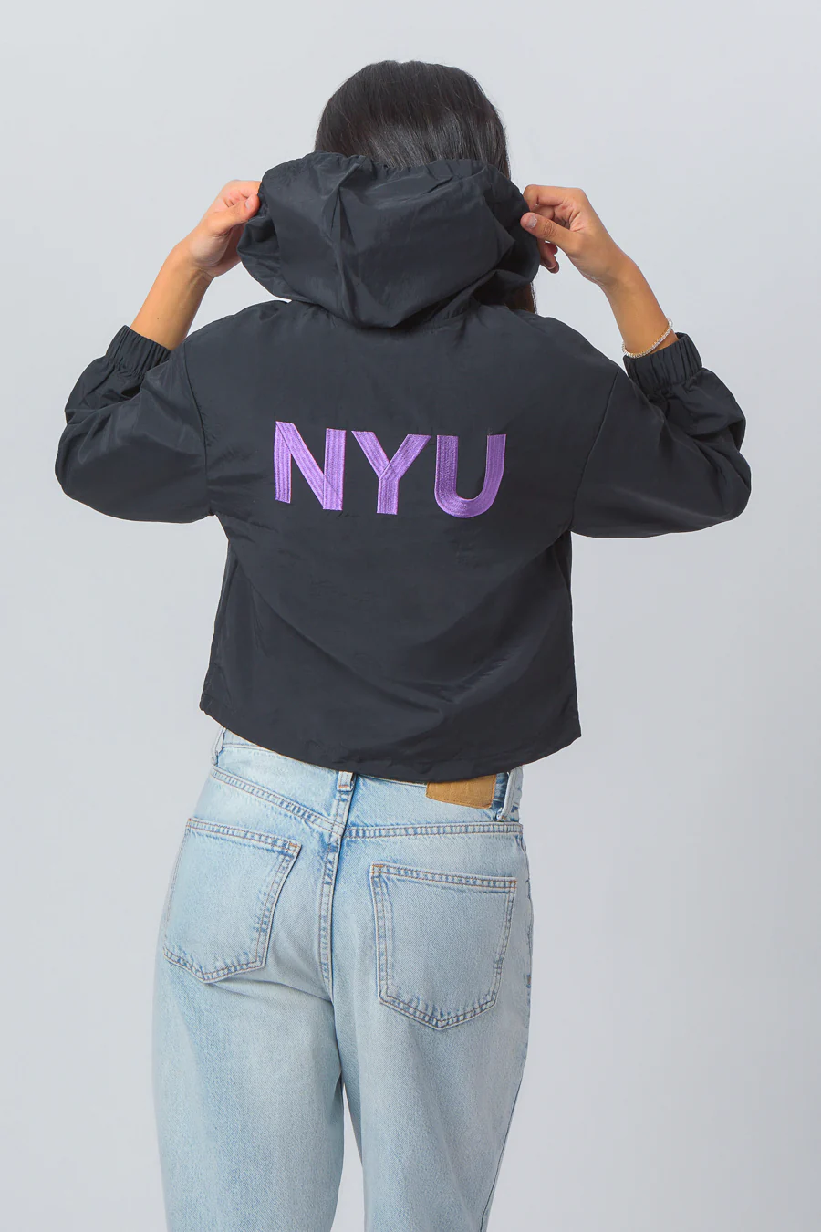 NYU Windbreaker Jacket - Image 4