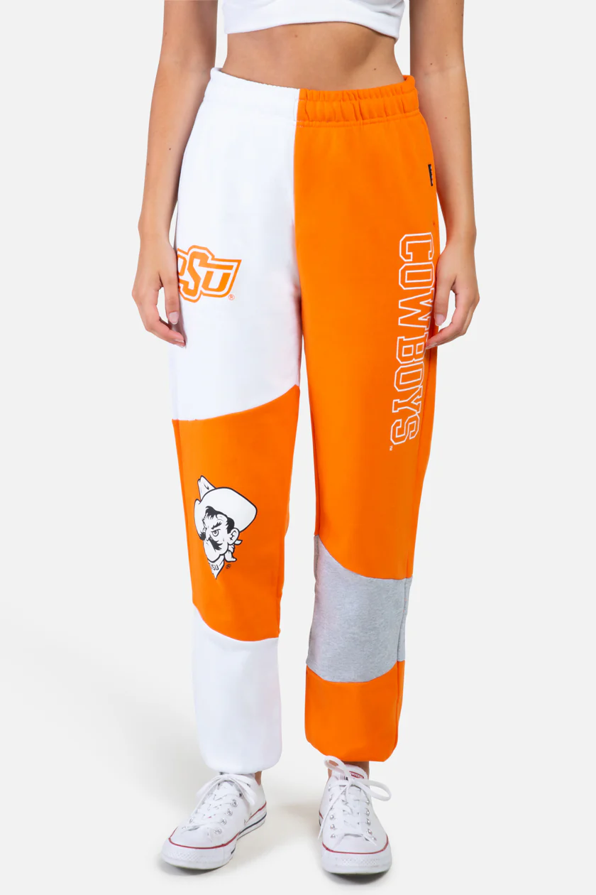 Oklahoma State Patched Pants