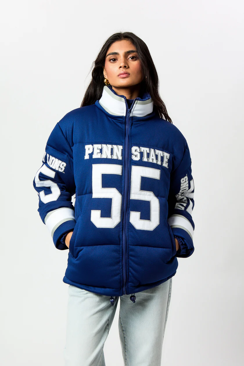 Penn State Jersey Puffer Jacket - Image 14