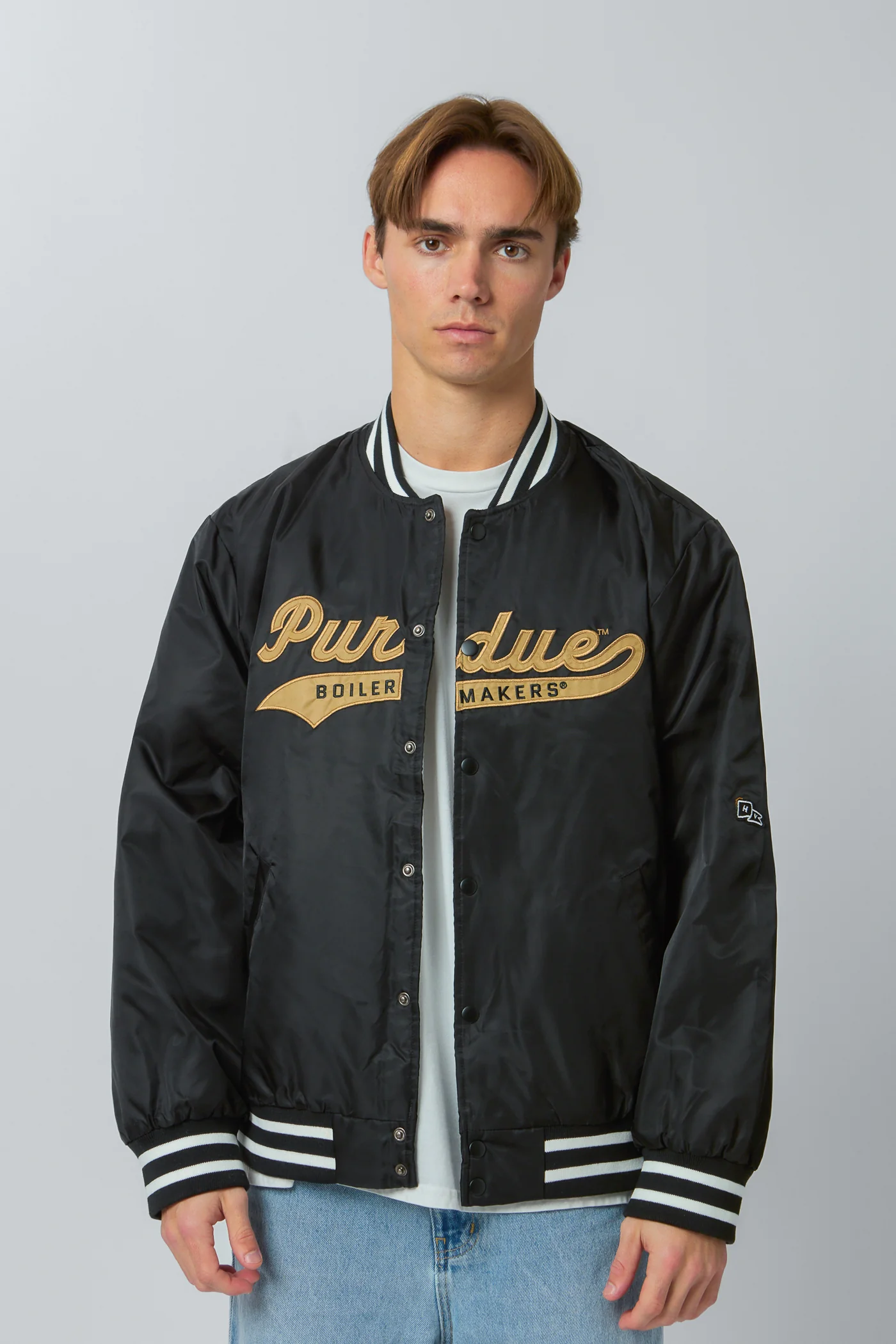 Purdue A-Game Varsity Jacket - Image 5