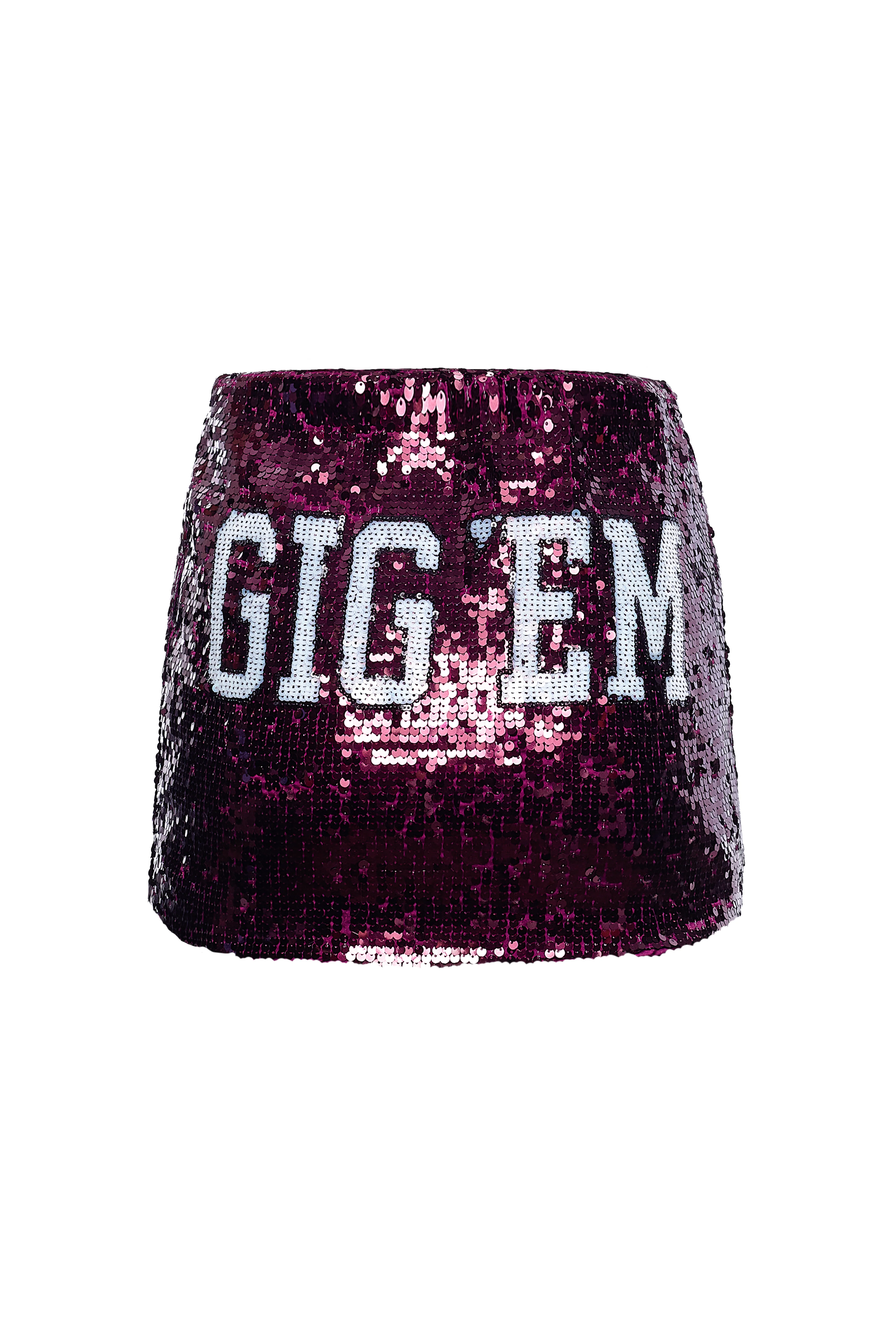 Texas A&M Sequin Mini Skirt - Image 5