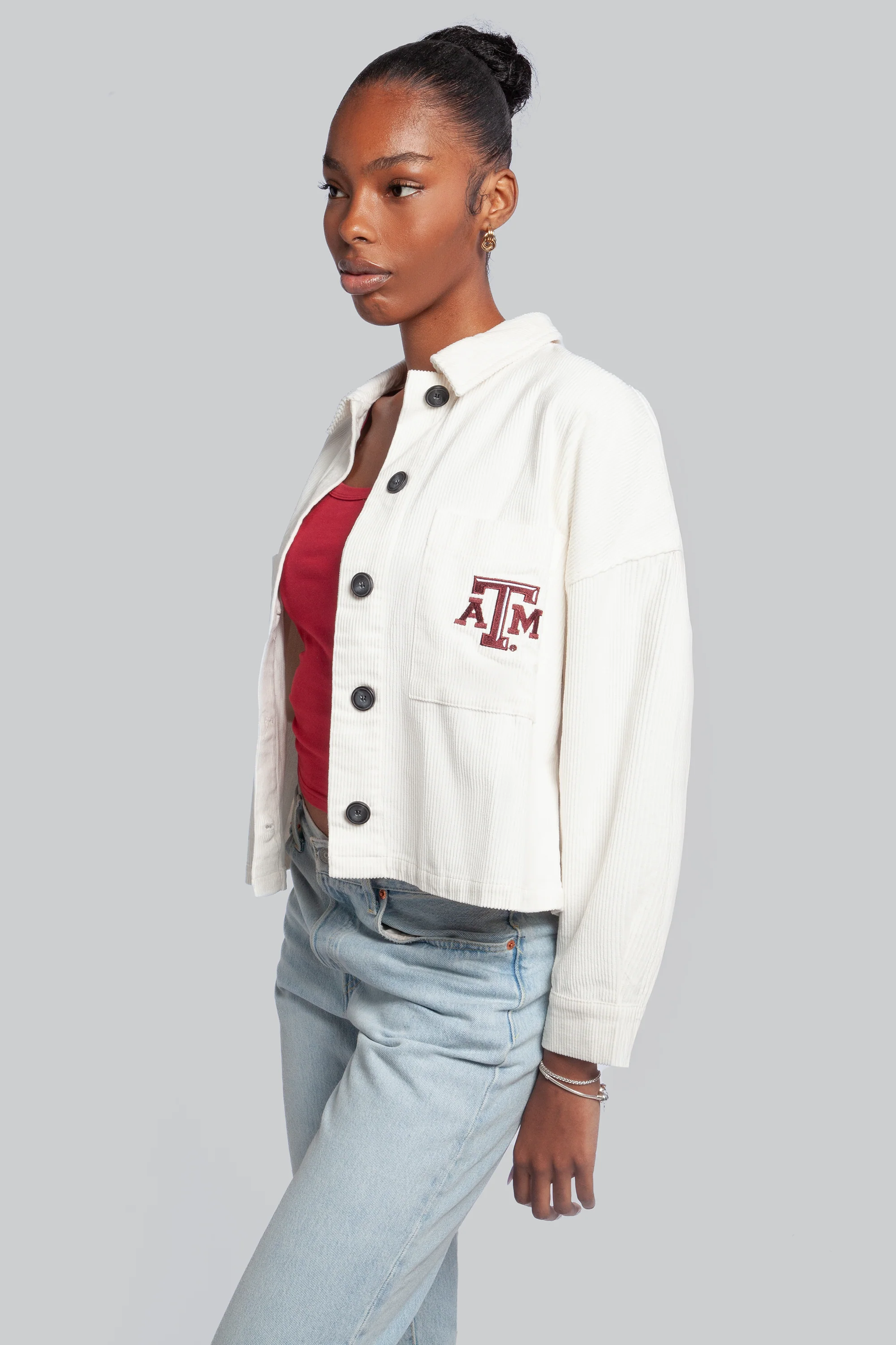 Texas A&M University Corded Jacket - Image 2
