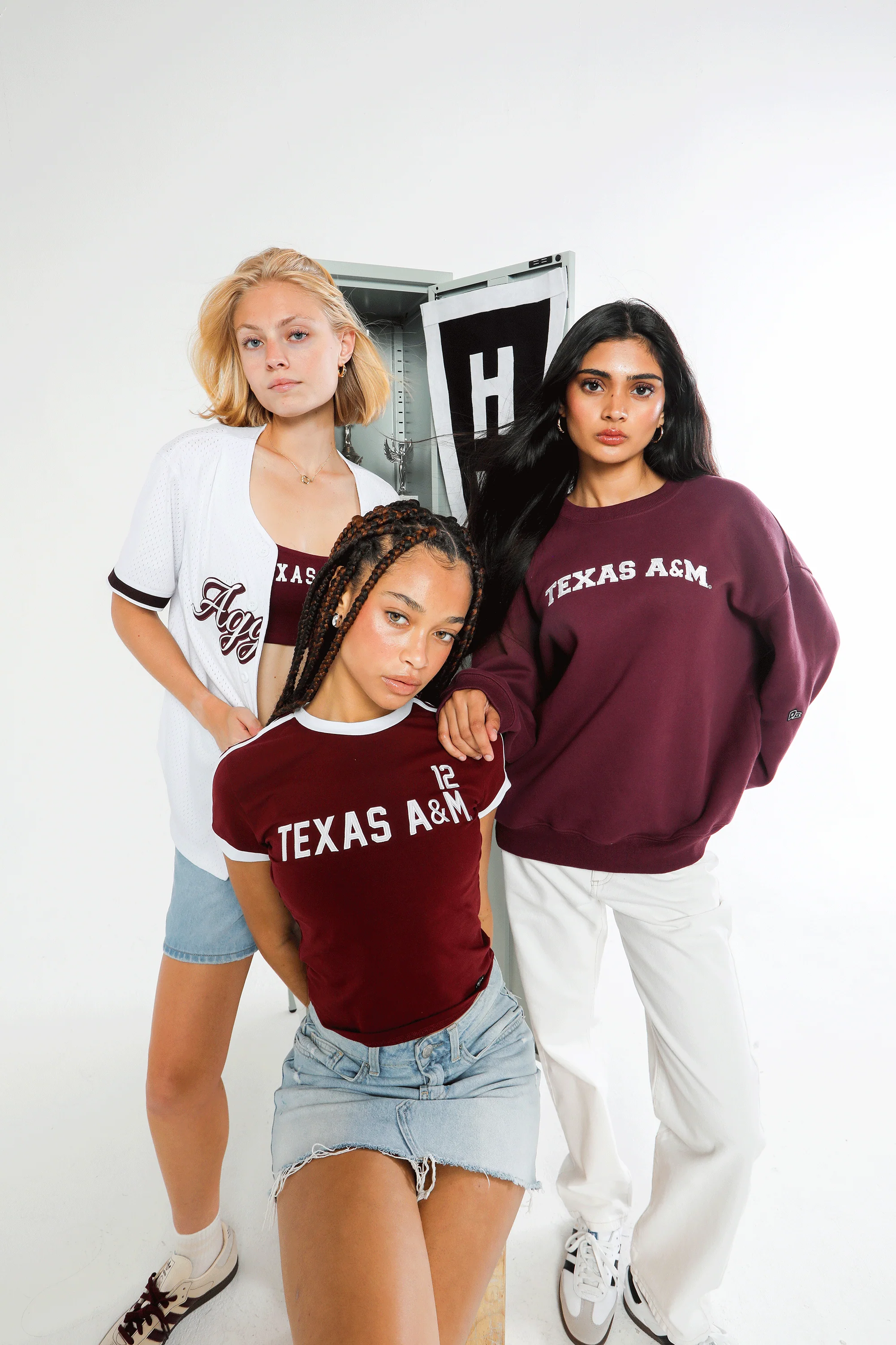Texas A&M University Goalie Baby Tee - Image 3