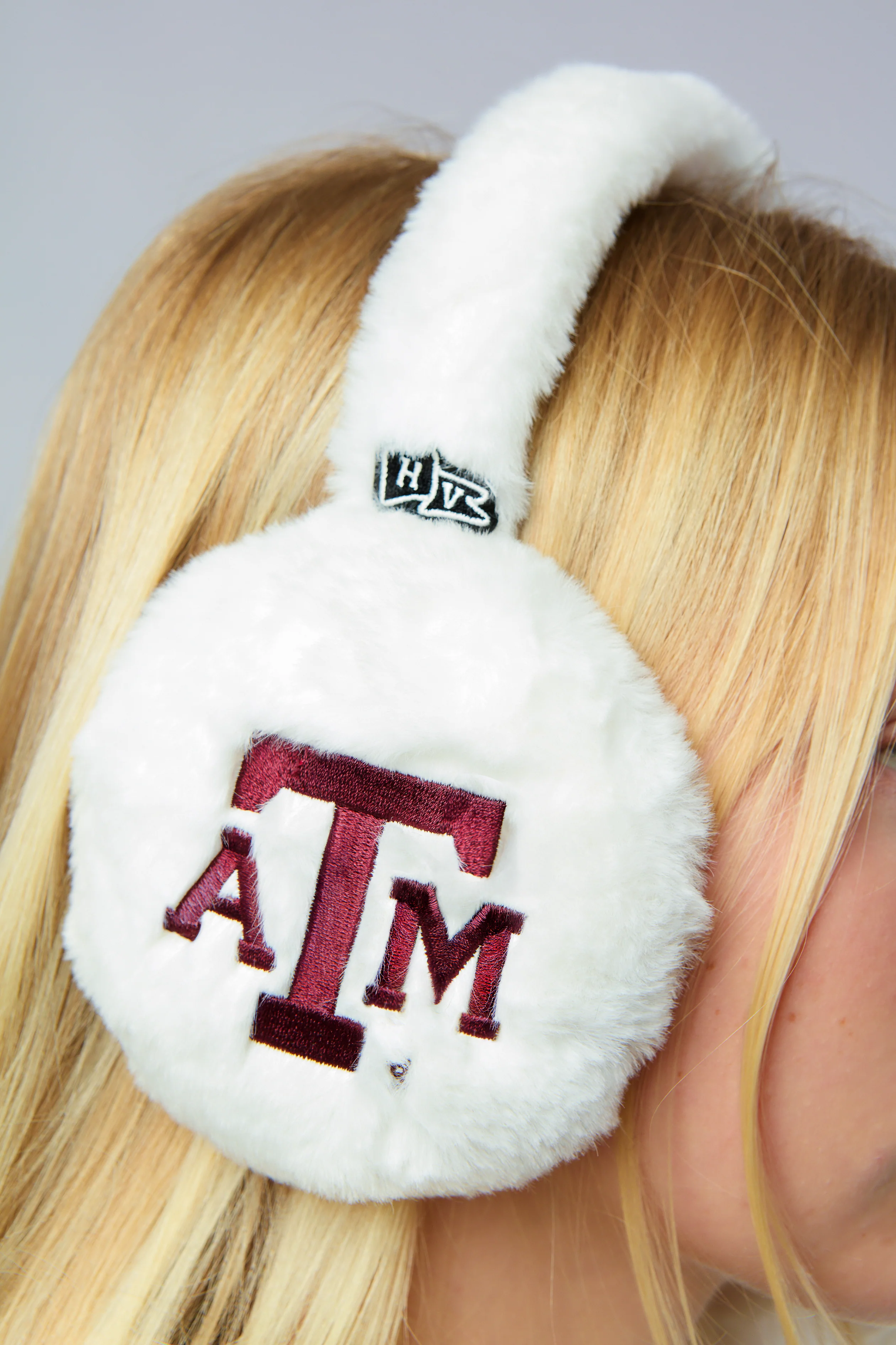 Texas A&M Warm & Fuzzy Earmuffs - Image 2