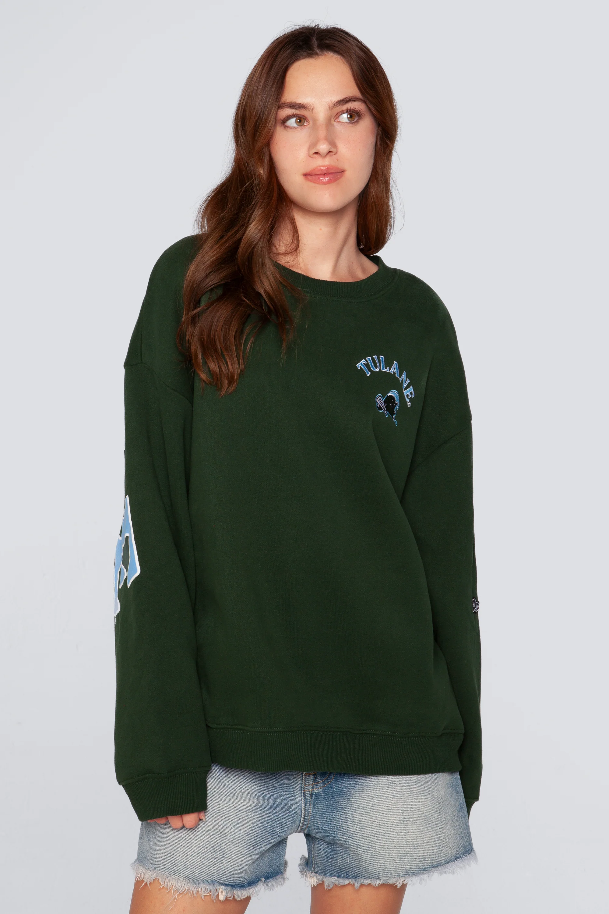 Tulane University Oversized Crewneck - Image 3
