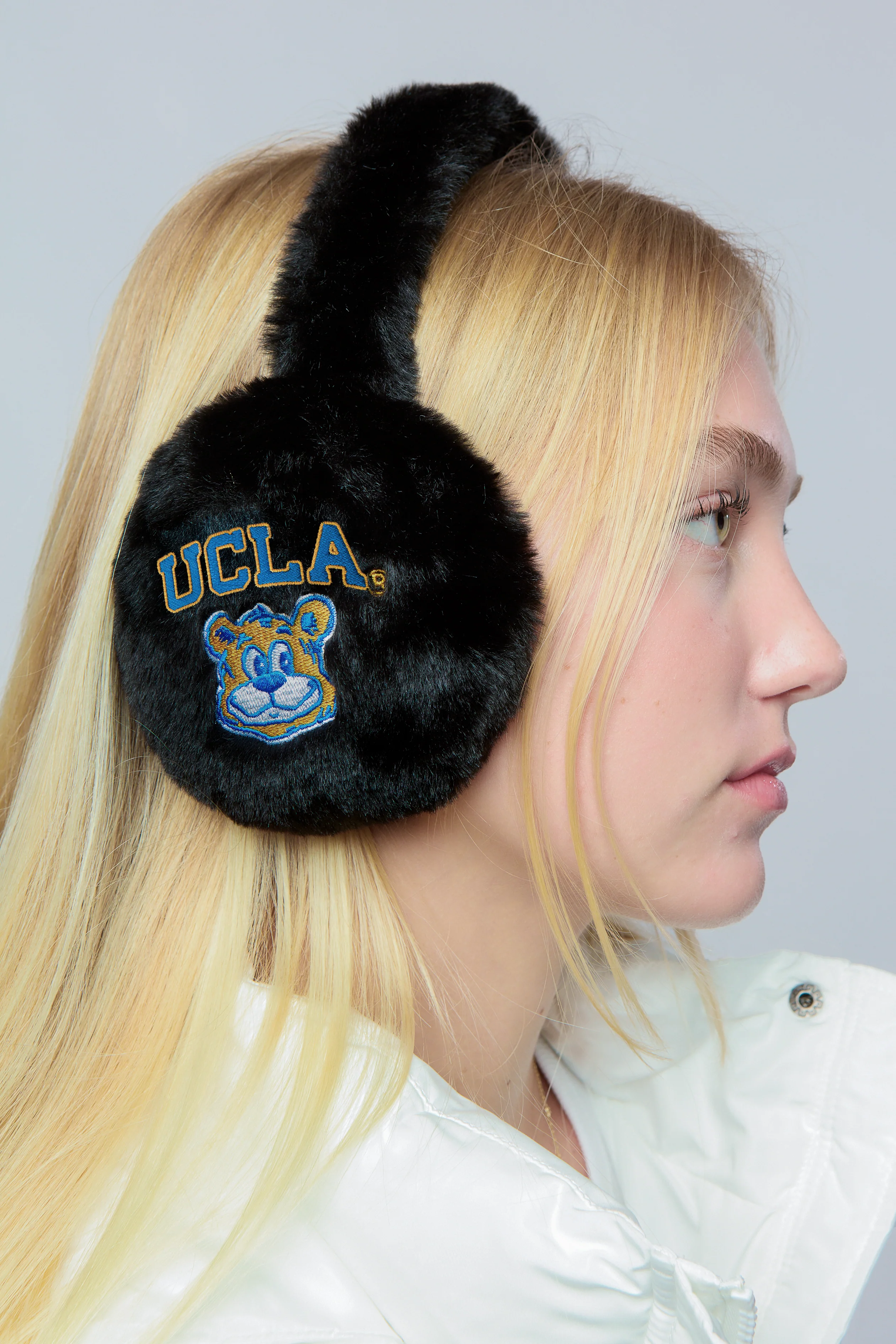 UCLA Warm & Fuzzy Earmuffs - Image 3