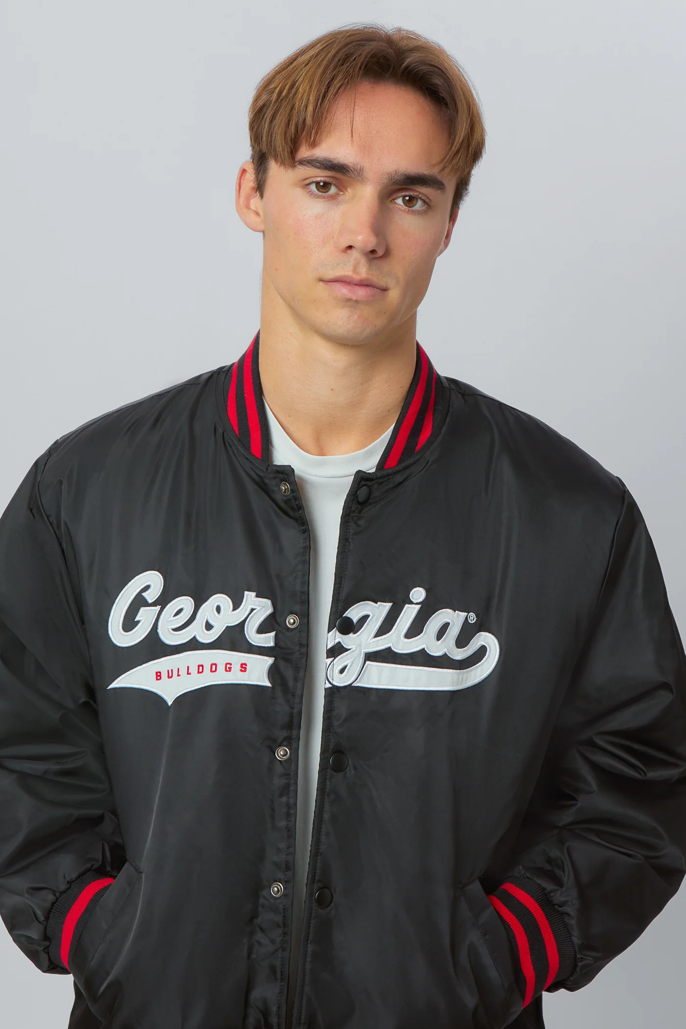 Georgia A-Game Varsity Jacket - Image 3