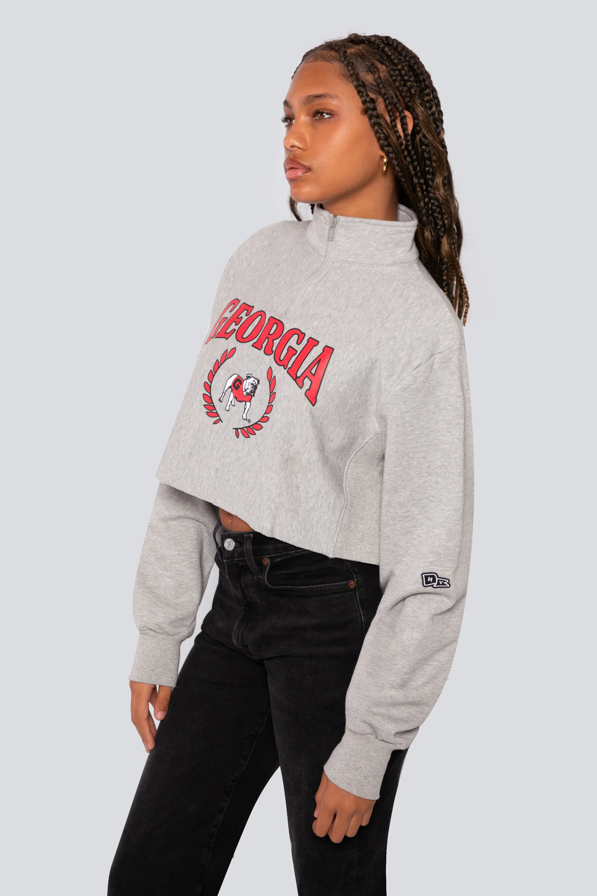 Georgia Cutoff Mock Neck - Image 2