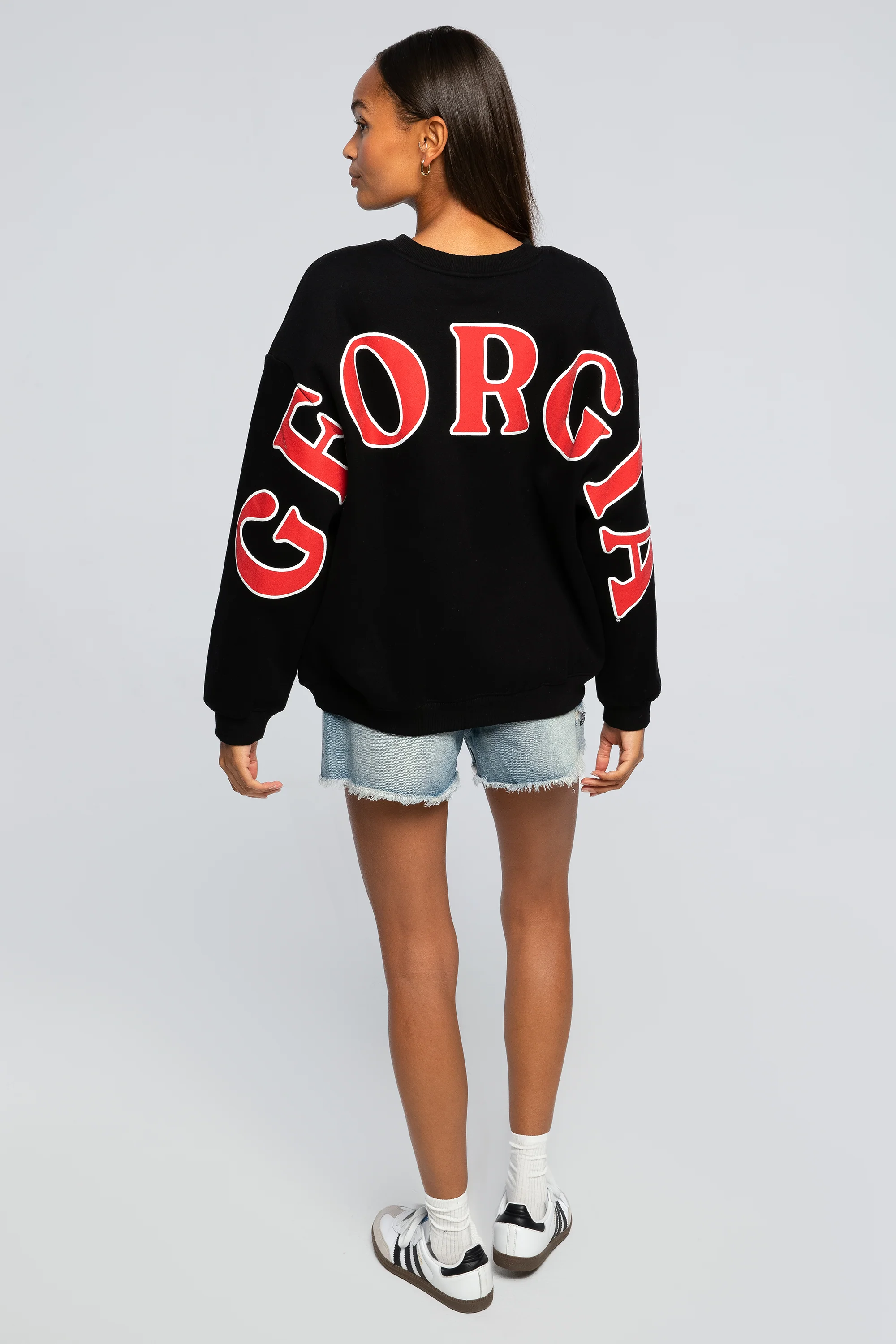 University of Georgia Oversized Crewneck - Image 4