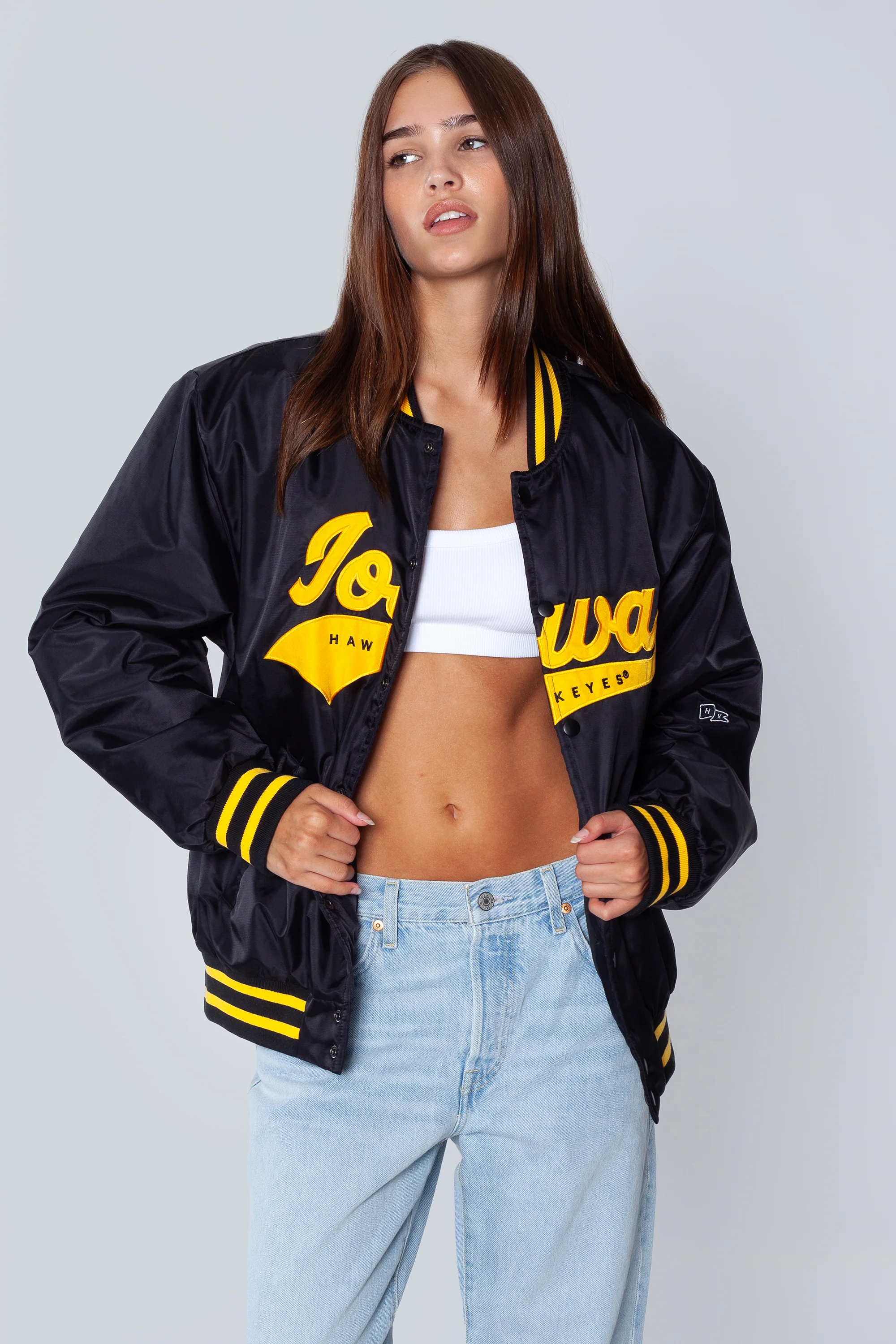 University of Iowa A-Game Varsity Jacket