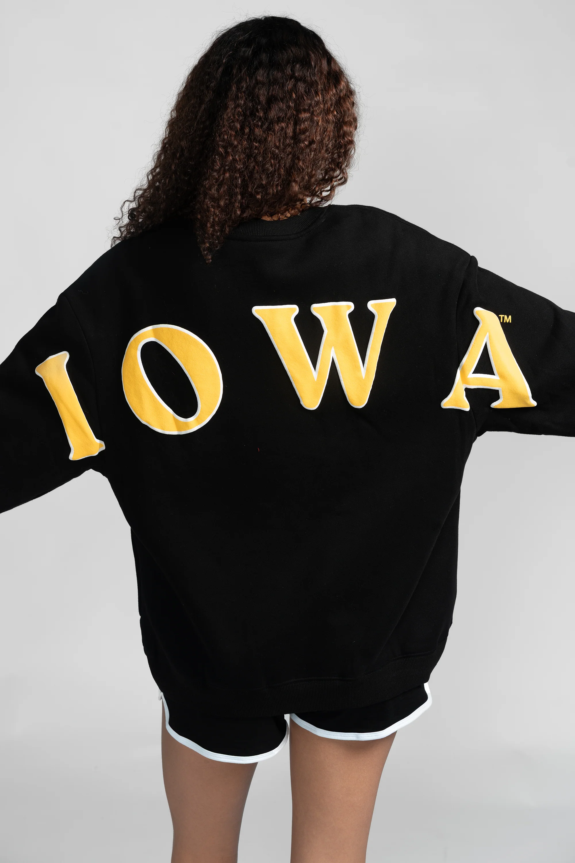 University of Iowa Oversized Crewneck - Image 4