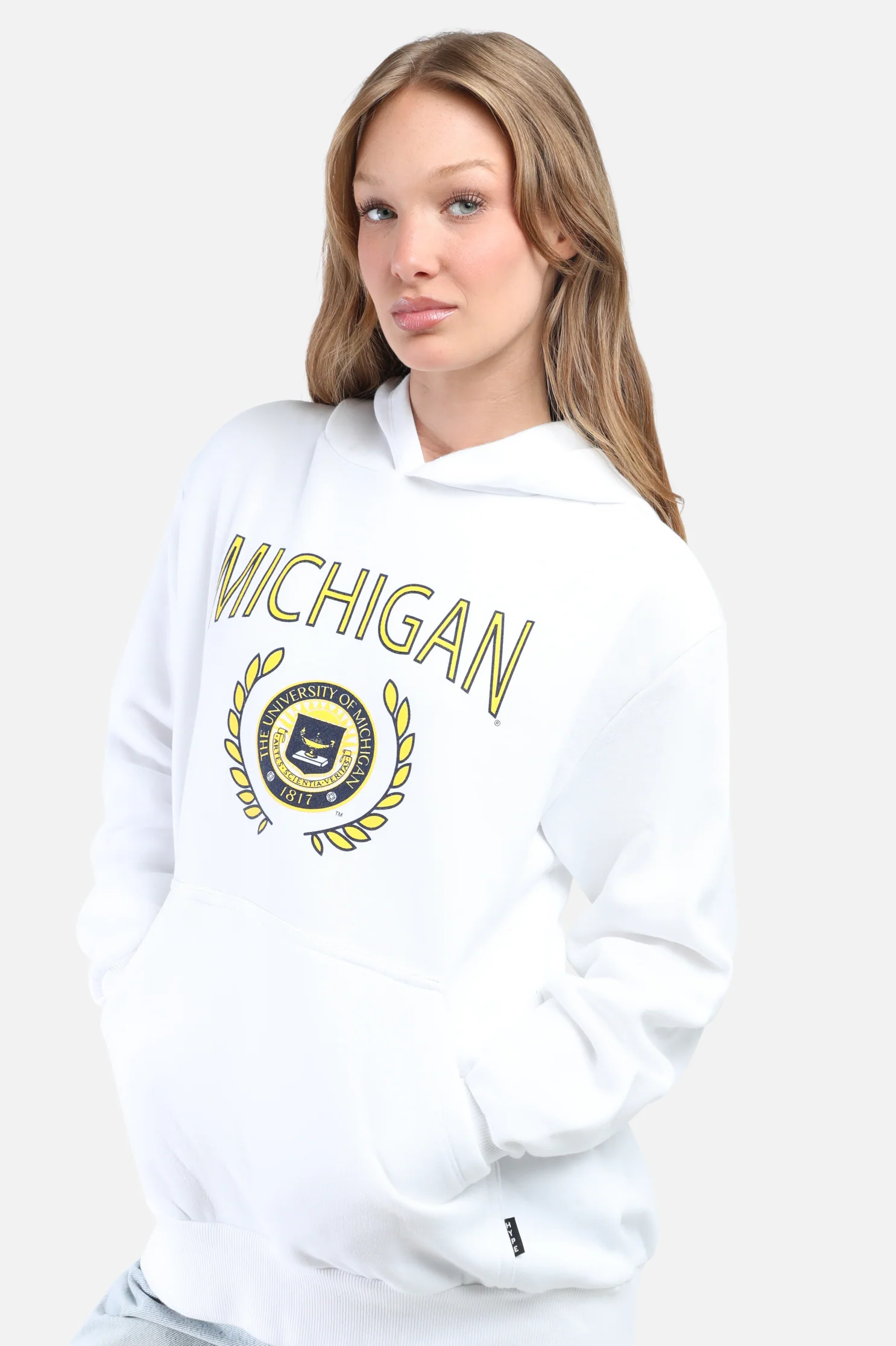 University of Michigan Boyfriend Hoodie - Image 2