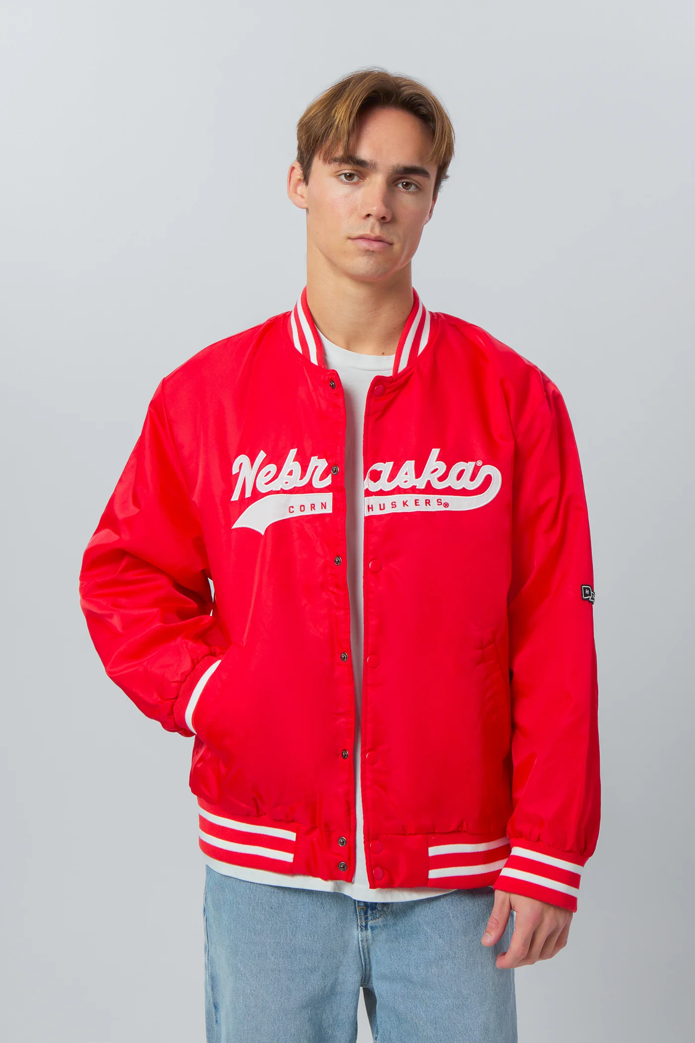 Nebraska A-Game Varsity Jacket - Image 2