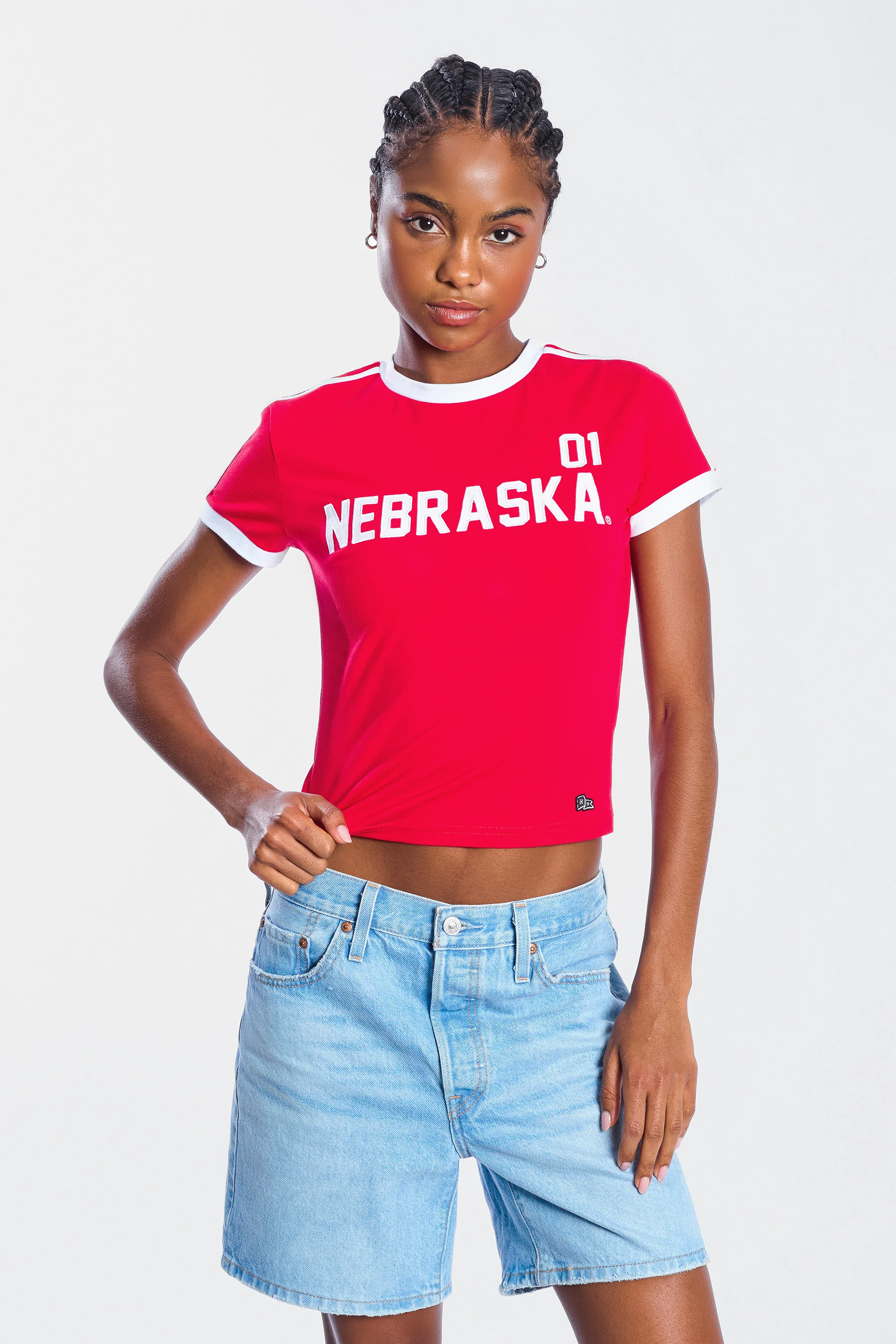 University of Nebraska Goalie Baby Tee