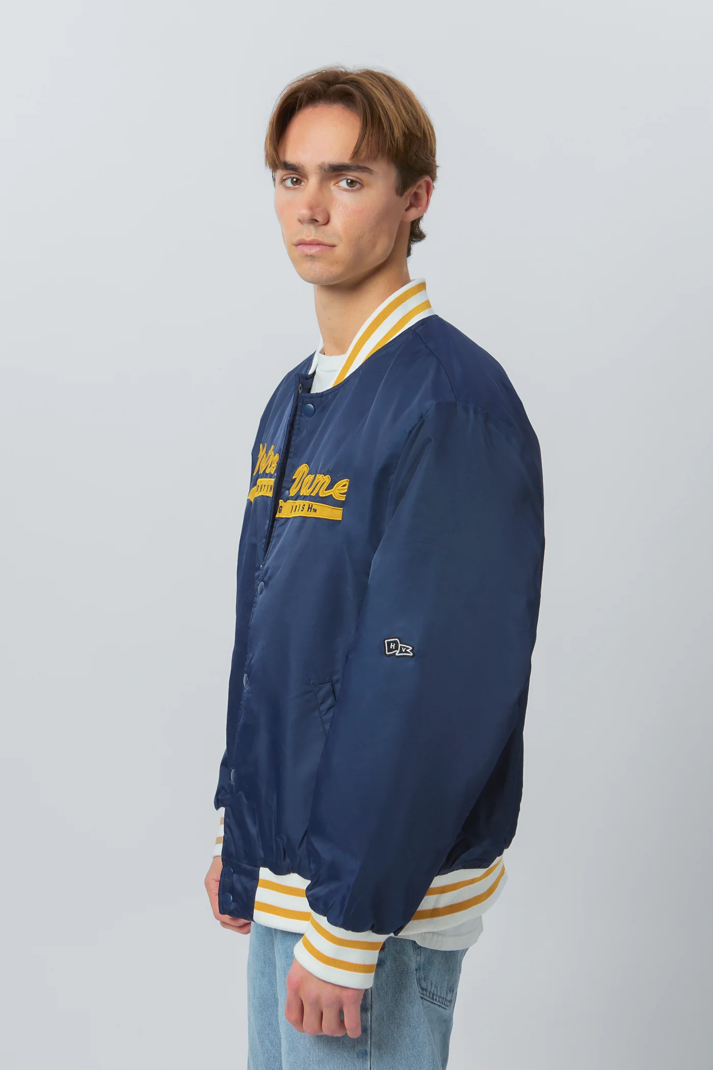 Notre Dame A-Game Varsity Jacket - Image 6
