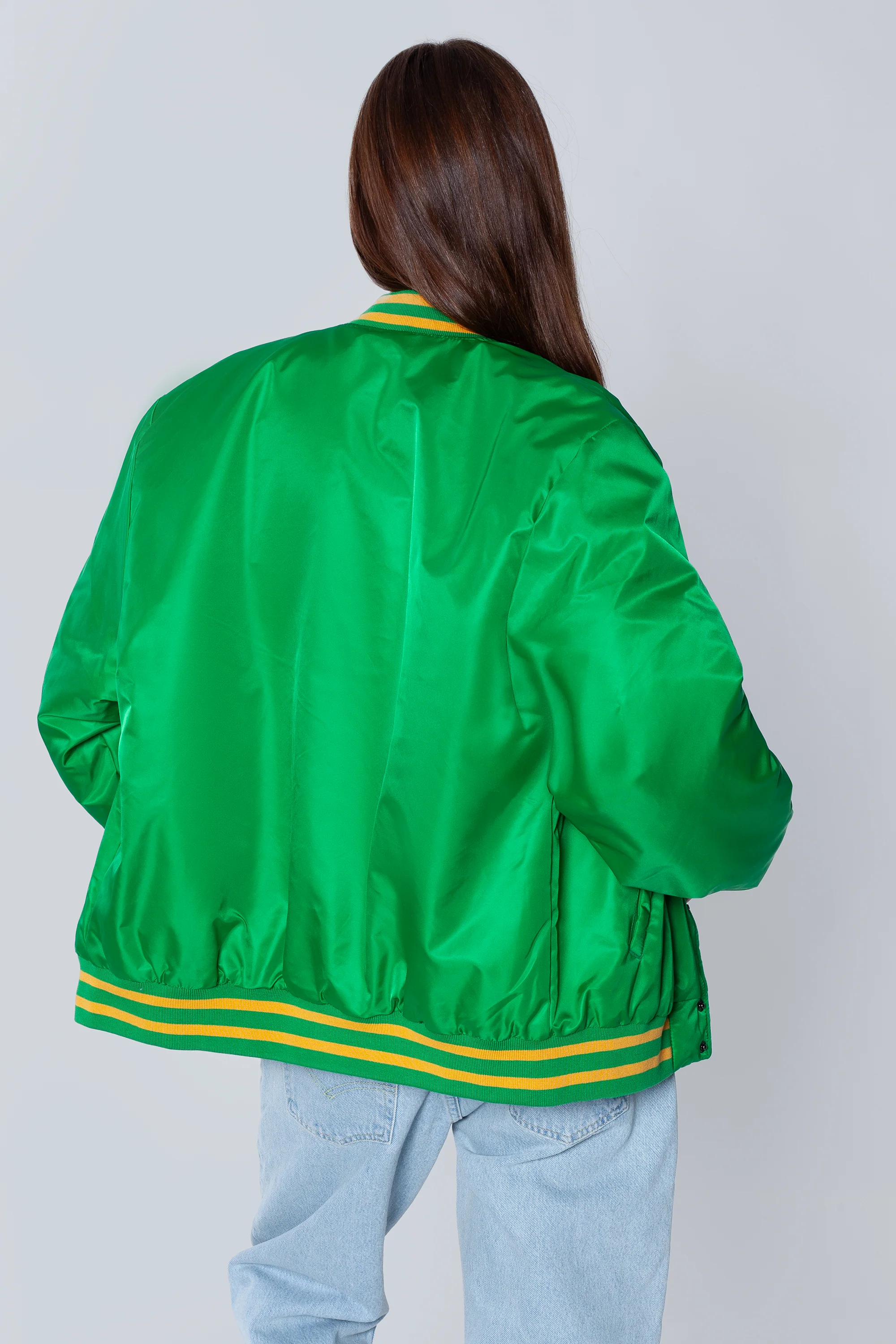 University of Notre Dame A-Game Varsity Jacket - Image 3