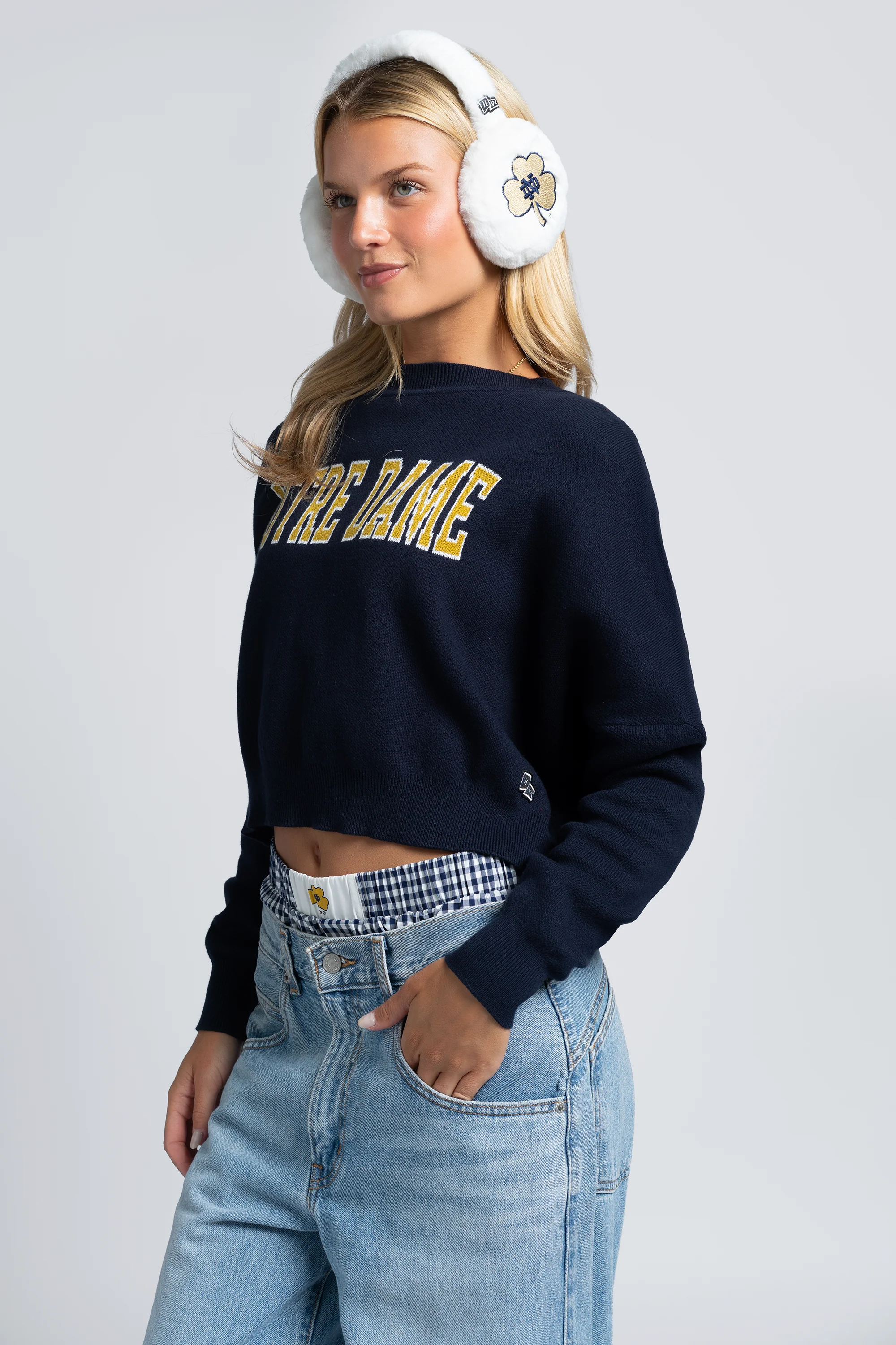 University of Notre Dame Ivy Knitted Sweater - Image 2