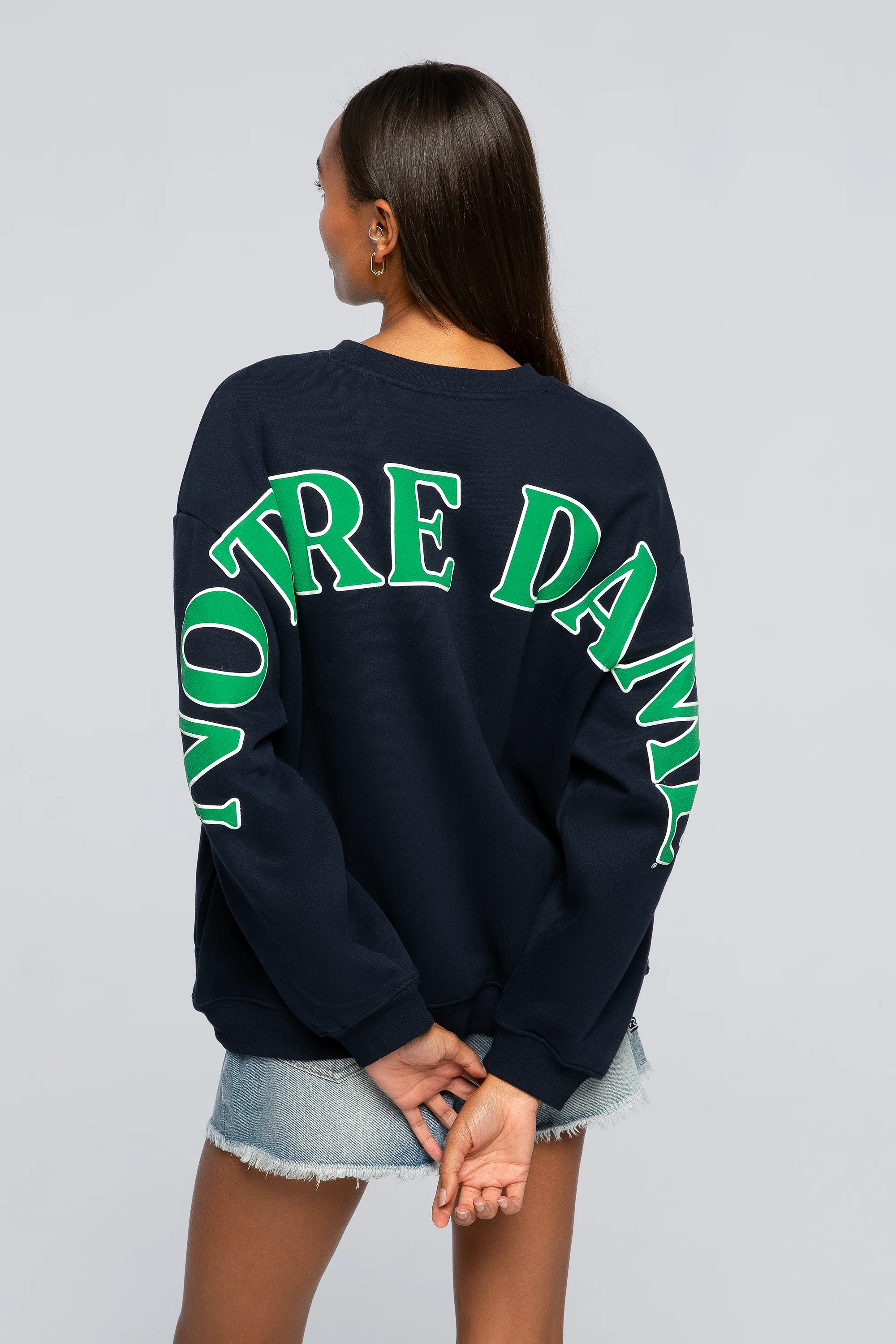 University of Notre Dame Oversized Crewneck - Image 4