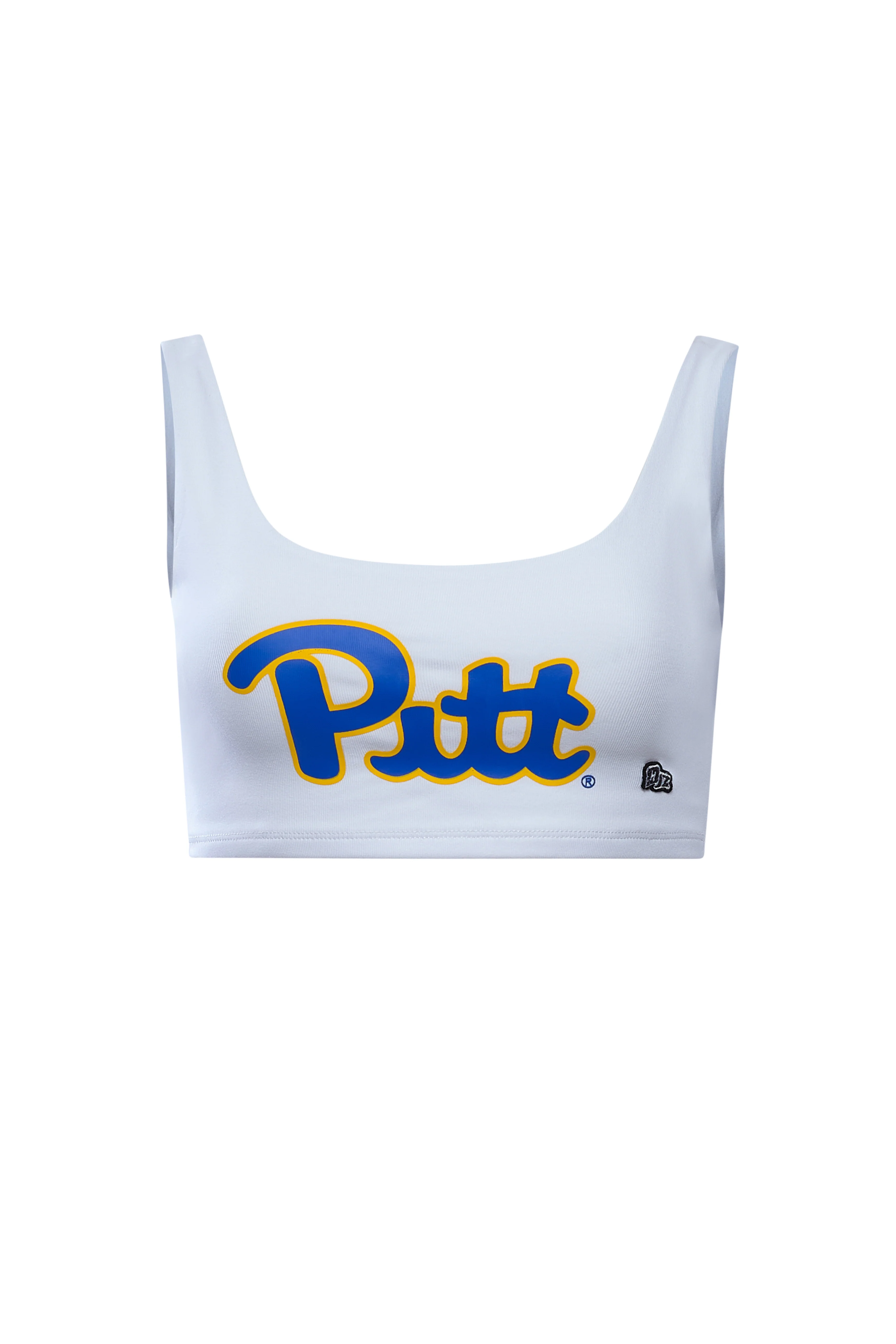 University of Pittsburgh Scoop Neck Crop Top - Image 4