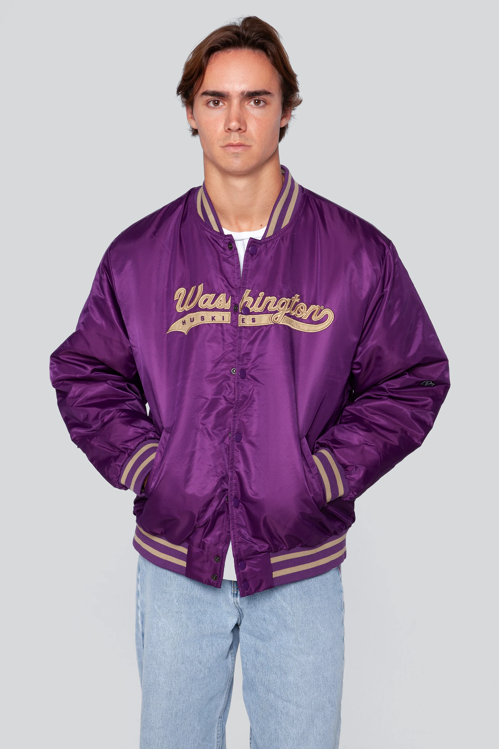 University of Washington A-Game Varsity Jacket - Image 2