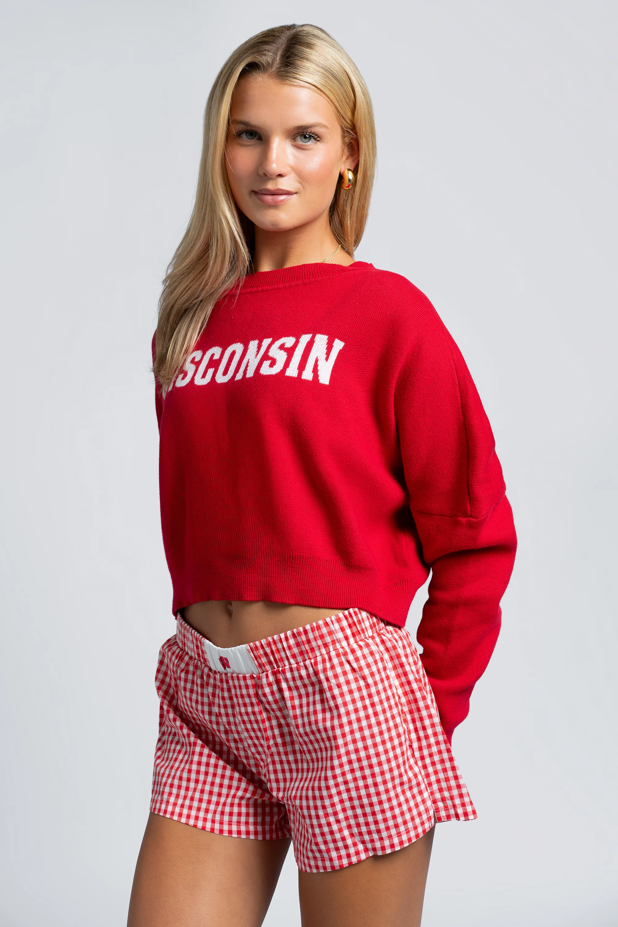University of Wisconsin Ivy Knitted Sweater - Image 2